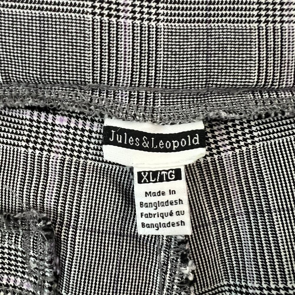 Plaid Jules & Leopold Crop Skinny Pant